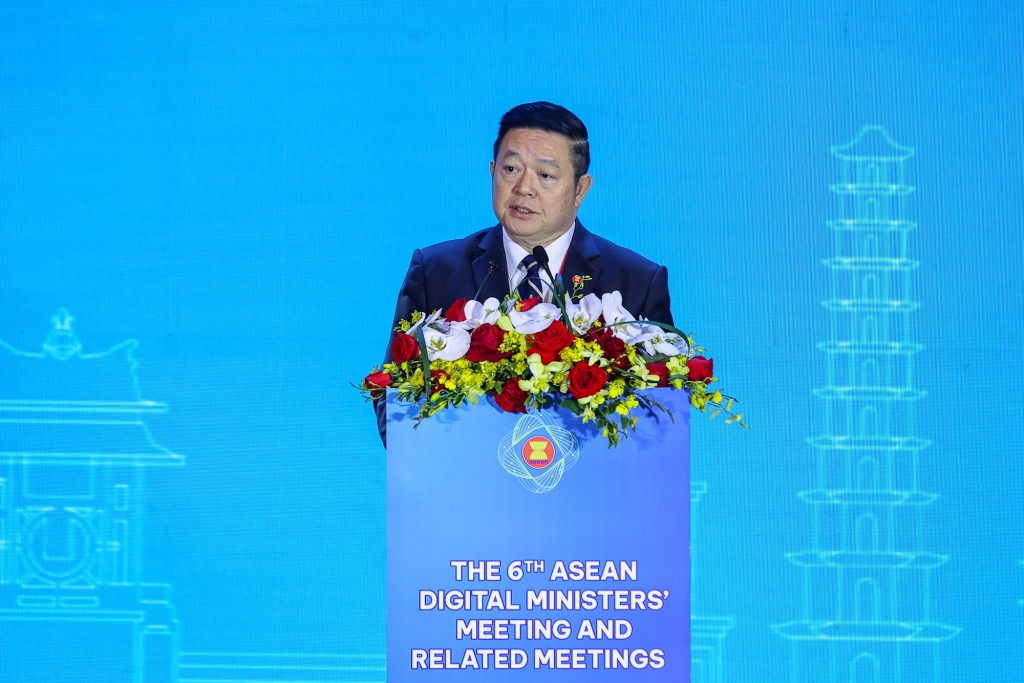 Ngài Kao Kim Hourn, Tổng Thư ký ASEAN phát biểu tại Hội nghị - Ảnh: VGP/Nhật Bắc