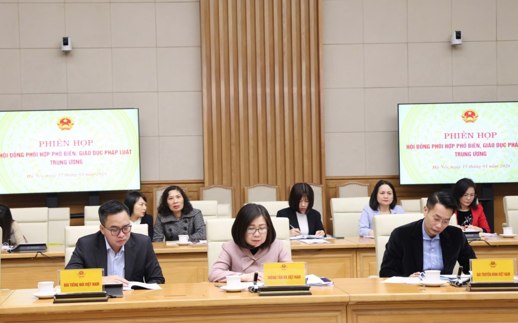 Các đại biểu tham dự Phiên họp - Ảnh: VGP/Gia Huy