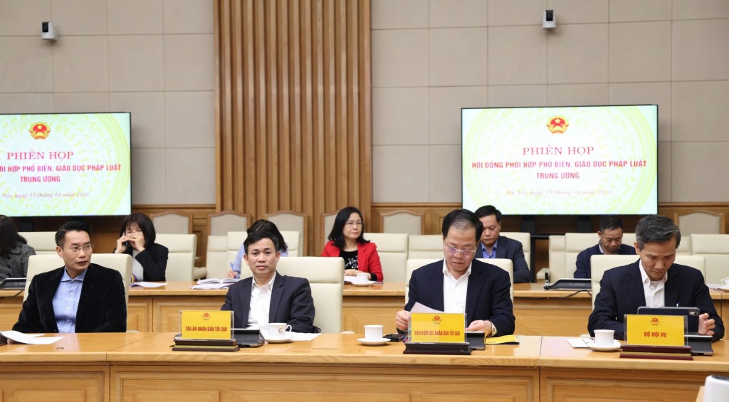 Các đại biểu tham dự Phiên họp - Ảnh: VGP/Gia Huy