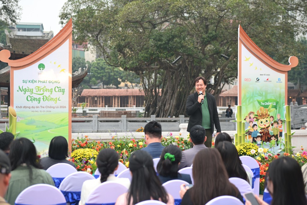 Ngày trồng cây cộng đồng 2026 mở màn đề án “Tre chống lũ” tại Nghệ An Ngày trồng cây cộng đồng 2026 mở màn đề án “Tre chống lũ” tại Nghệ An