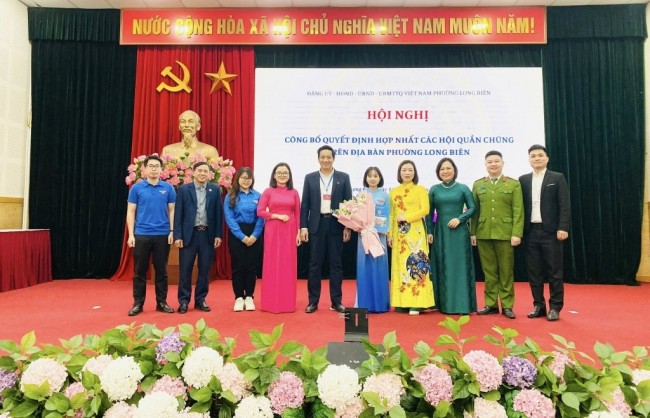 Hợp nhất Hội Liên hiệp Thanh niên Việt Nam phường Long Biên