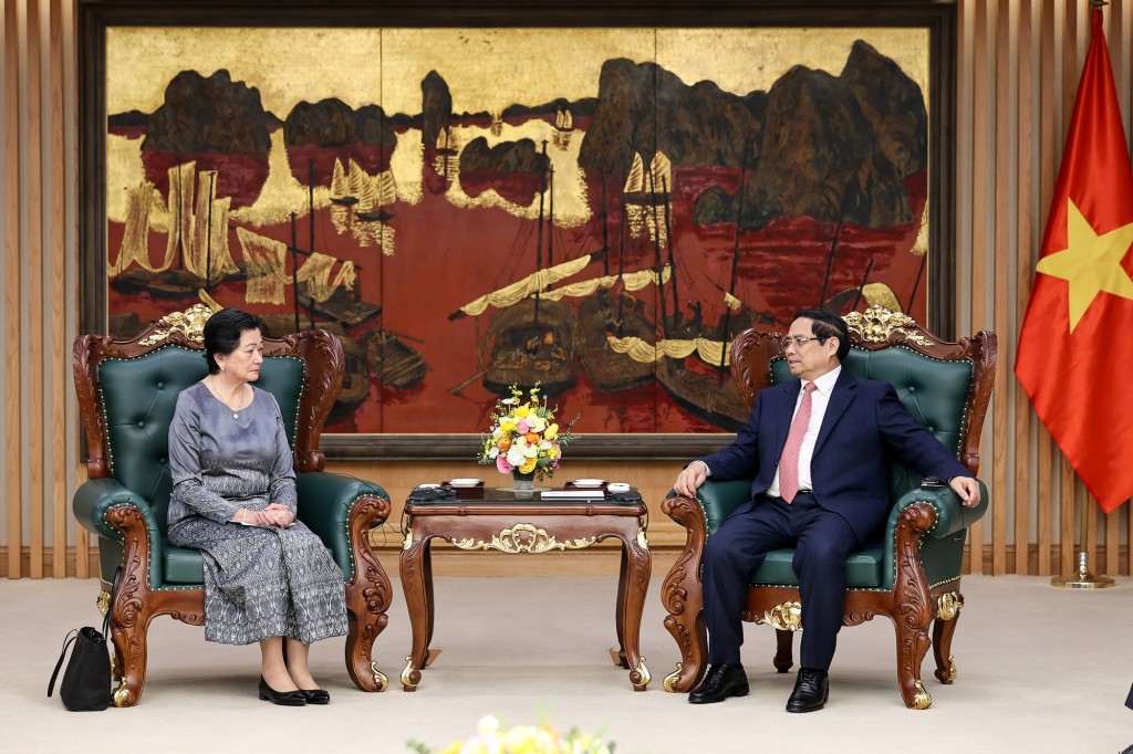 Thủ tướng Chính phủ tin tưởng Đại sứ dù ở cương vị công tác nào cũng sẽ tiếp tục đóng góp tích cực cho quan hệ hai nước - Ảnh: VGP/Nhật Bắc