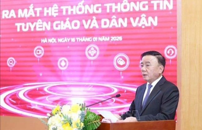 Phát biểu của đồng chí Thường trực Ban Bí thư tại Lễ ra mắt Ứng dụng di động Tuyên giáo và Dân vận