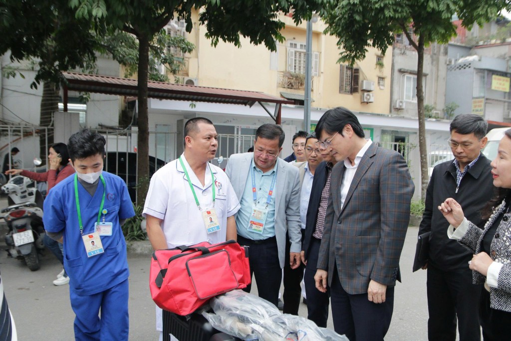 Ra quân bảo đảm công tác y tế phục vụ Đại hội XIV