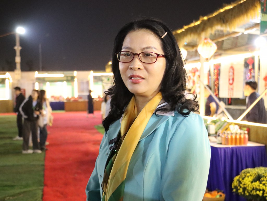 Theo GS.TS Nguyễn Thị Lan, Hội chợ Tết không chỉ dừng lại ở hoạt động trải nghiệm, mà còn tạo ra giá trị kinh tế và xã hội bền vững hơn