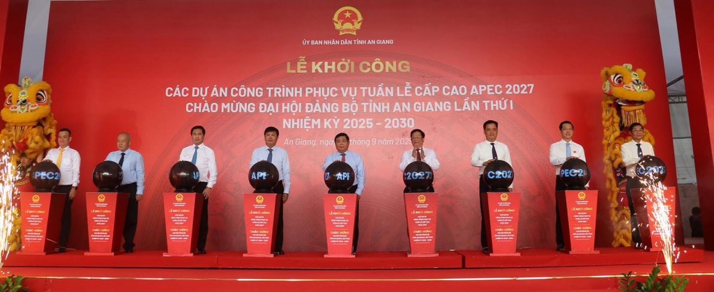 Lễ khởi công các dự án, công trình phục vụ Tuần lễ cấp cao APEC 2027