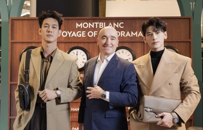 Dàn sao đổ bộ chuyến tàu “The Journey: Let’s Write” của Montblanc tại pop-up Saigon Centre