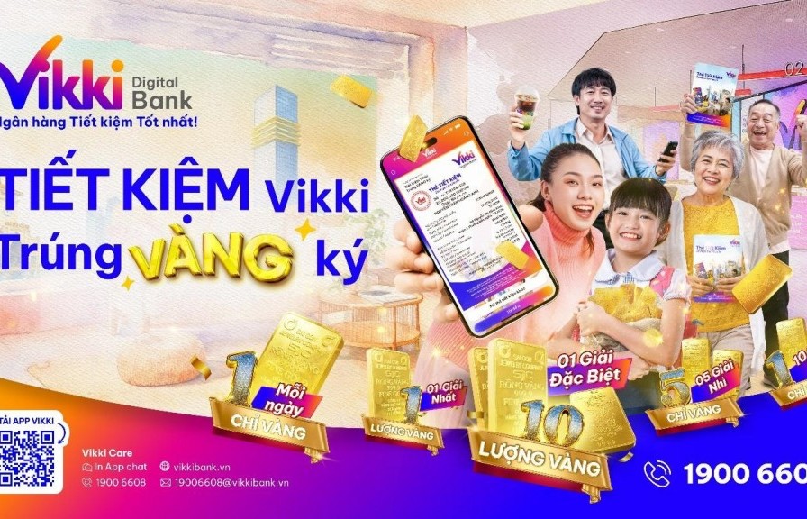 Mùa lương thưởng về, “lộc kép” đón Tết cùng Vikki Bank