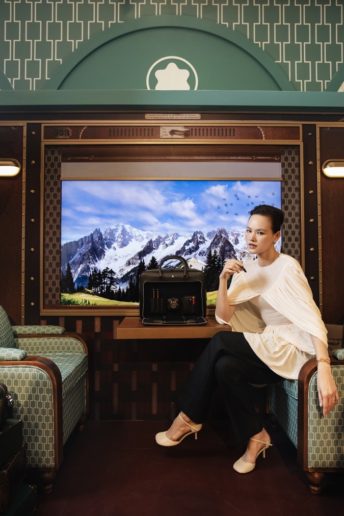 Dàn sao đổ bộ chuyến tàu “The Journey: Let’s Write” của Montblanc tại pop-up Saigon Centre