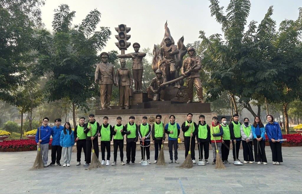 Tuổi trẻ Thủ đô lan tỏa tinh thần xung kích mừng Đại hội Đảng