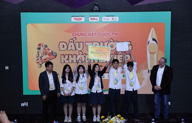 Học sinh THPT Chuyên Chu Văn An vô địch “Đấu trường khởi nghiệp 2025”