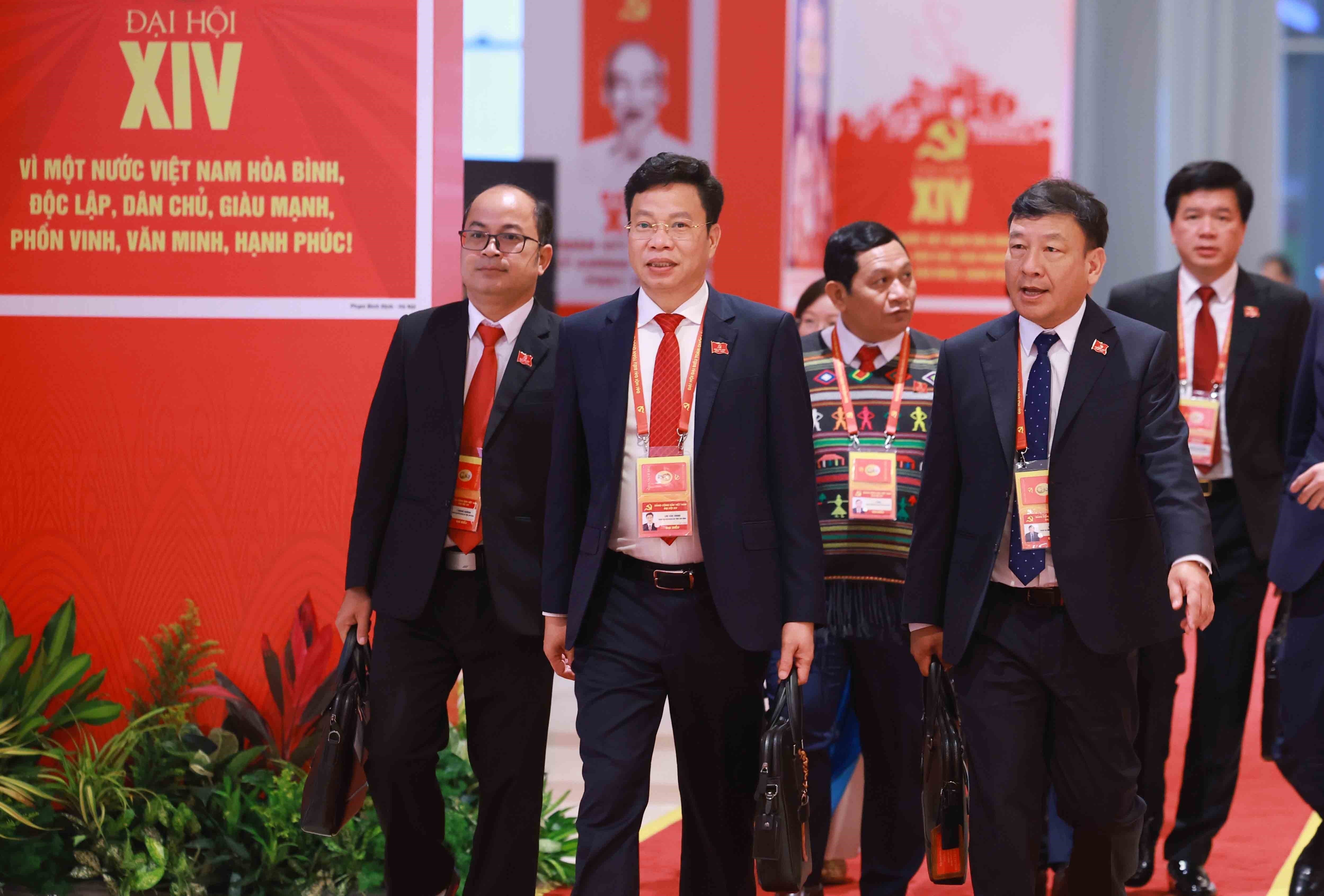 Đại hội XIV của Đảng bước vào ngày làm việc đầu tiên