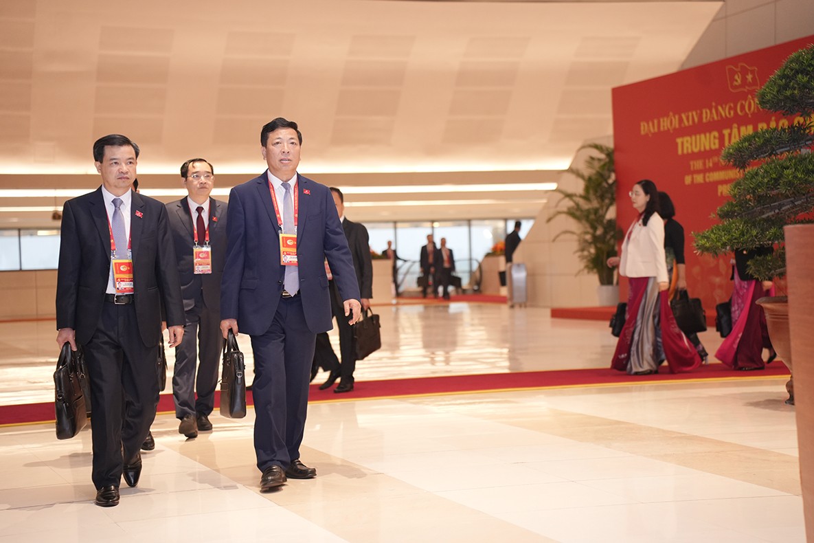 Đại hội XIV của Đảng bước vào ngày làm việc đầu tiên