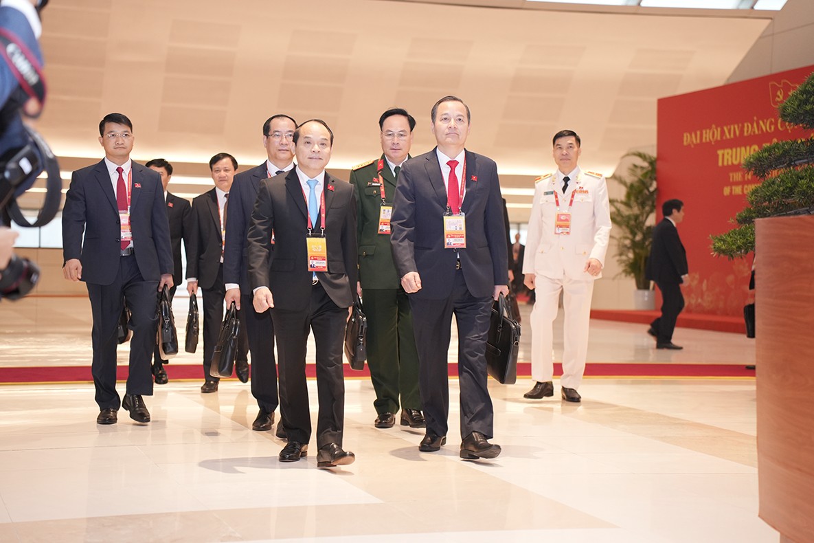 Đại hội XIV của Đảng bước vào ngày làm việc đầu tiên