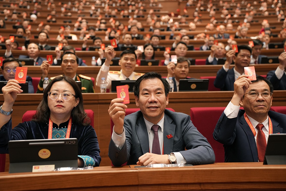 Toàn cảnh phiên họp trù bị Đại hội Đảng toàn quốc lần thứ XIV