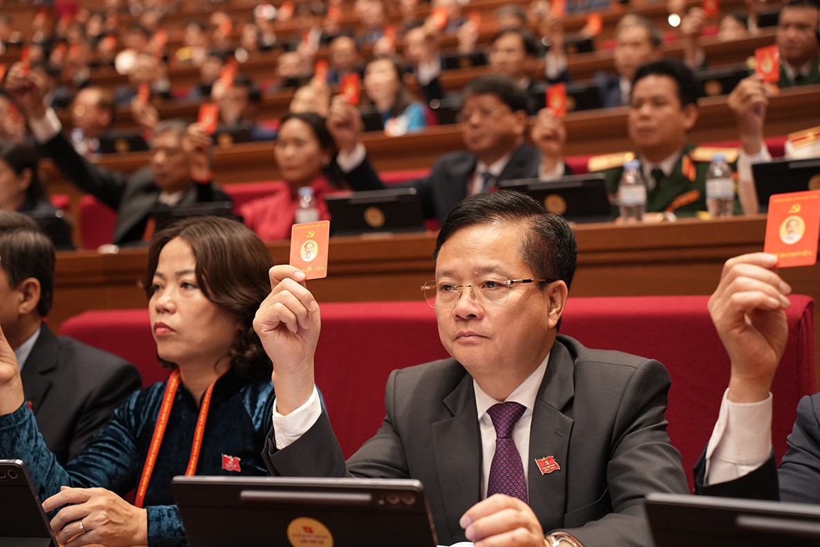 Toàn cảnh phiên họp trù bị Đại hội Đảng toàn quốc lần thứ XIV