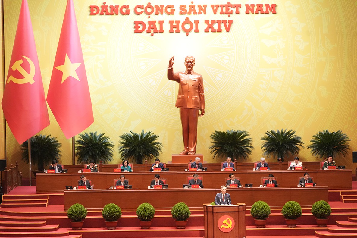 Các đồng chí lãnh đạo chủ chốt của Đảng, Nhà nước chủ trì phiên họp trù bị Đại hội XIV của Đảng.