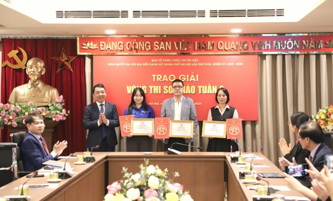 Hơn 235.000 lượt người tham gia Cuộc thi tìm hiểu Nghị quyết Đại hội XVIII Đảng bộ TP Hà Nội