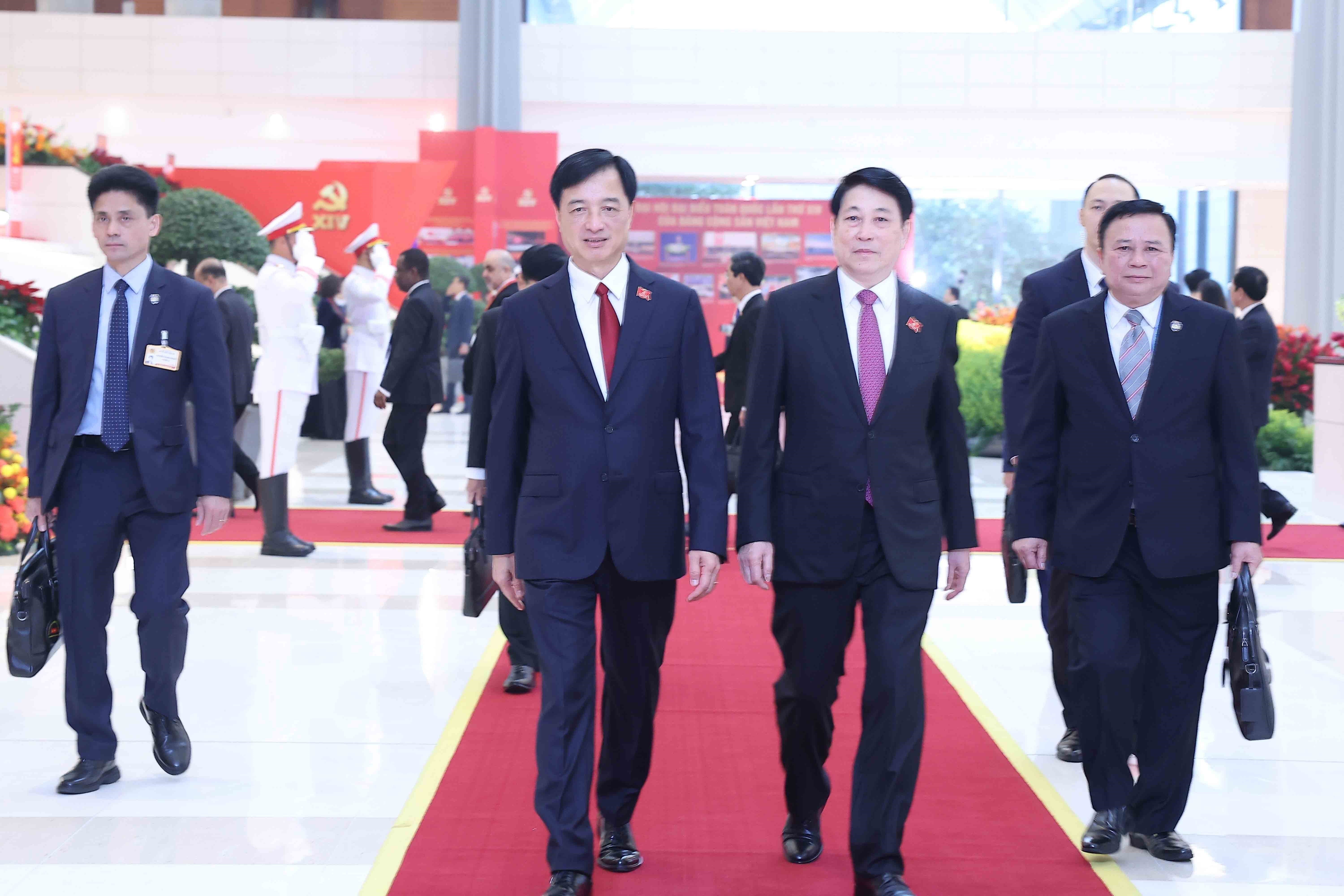 Các đại biểu mang khí thế, niềm tin mới trong ngày hội lớn