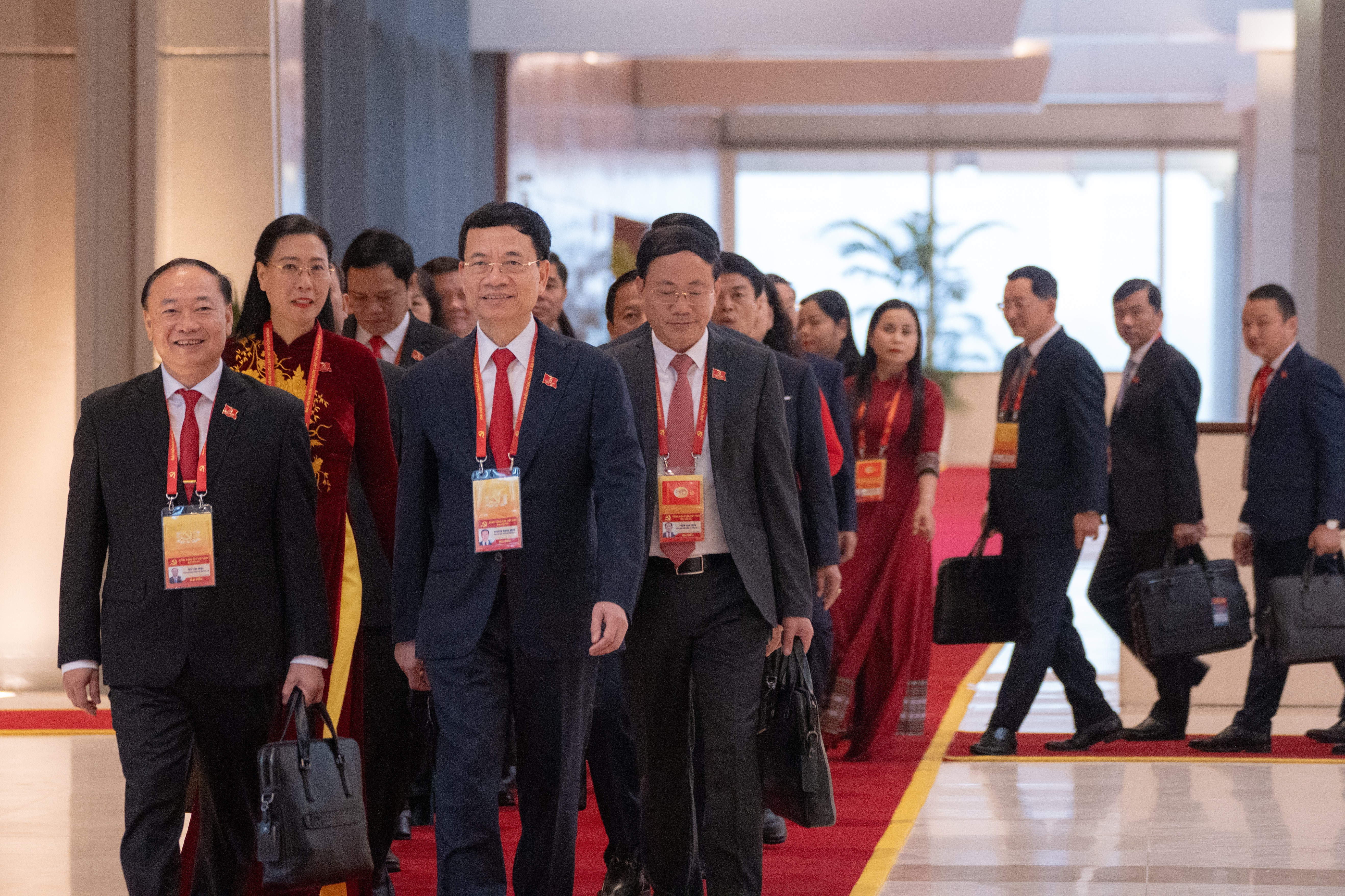 Các đại biểu mang khí thế, niềm tin mới trong ngày hội lớn