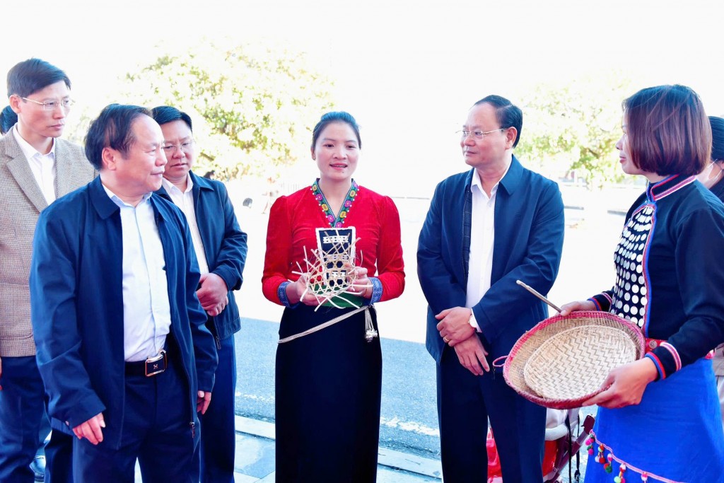 Đồng chí Bí thư Tỉnh ủy Lê Minh Ngân 