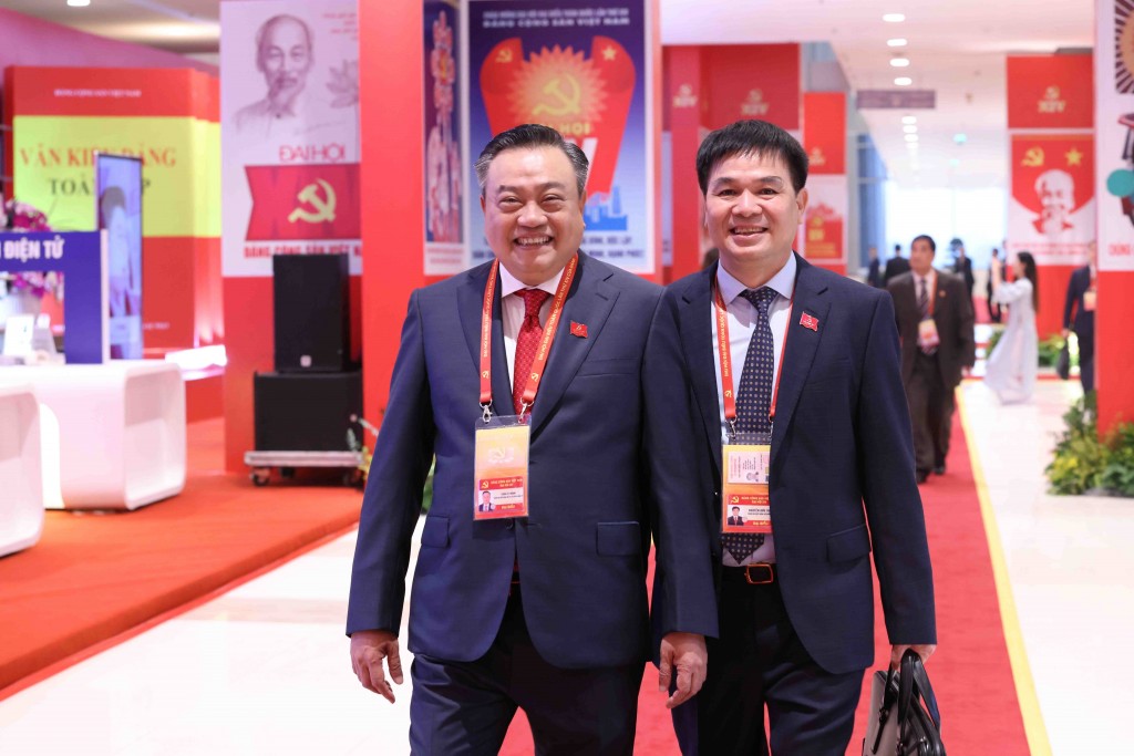 Các đại biểu mang khí thế, niềm tin mới trong ngày hội lớn