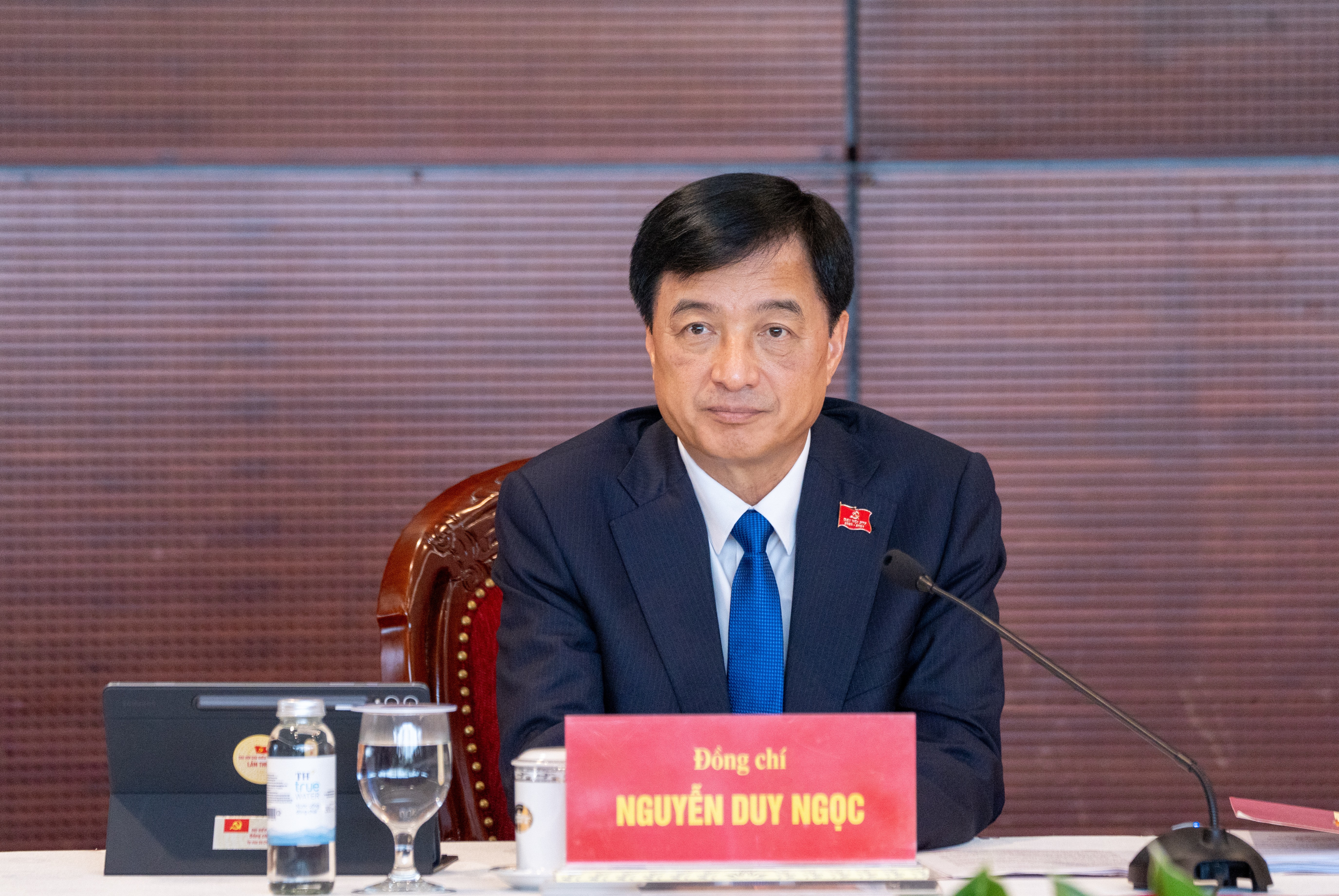 Bí thư Thành ủy Hà Nội Nguyễn Duy Ngọc chủ trì phiên thảo luận