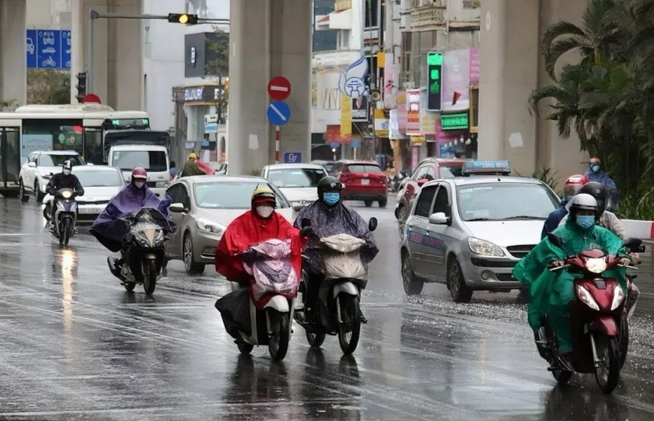 Ngày và đêm 21/1, Hà Nội có mưa