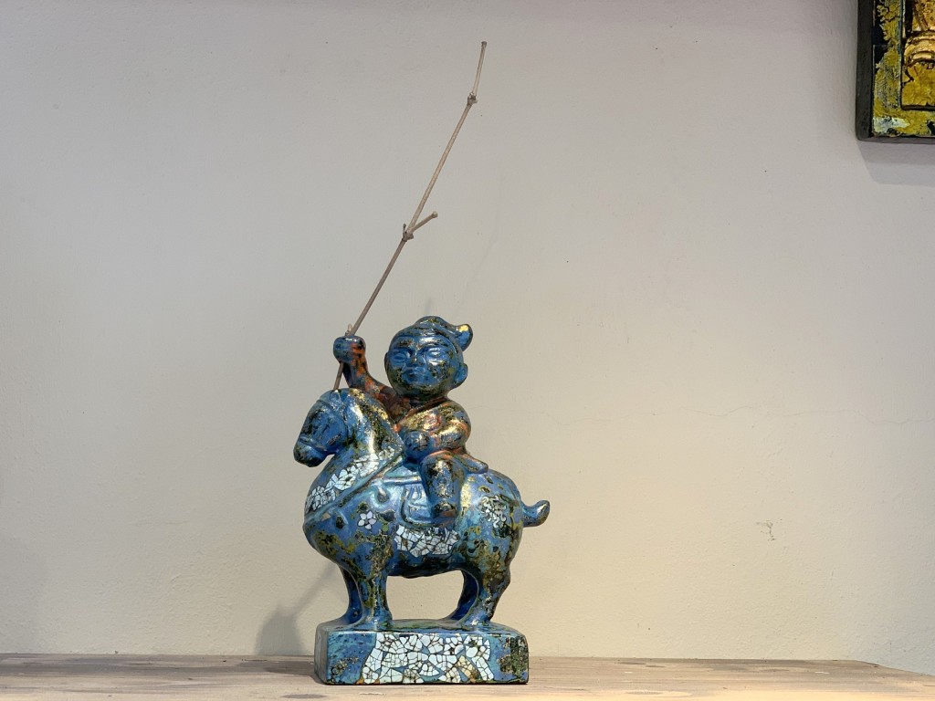 Hình ảnh ngựa Gióng được tái hiện sinh động