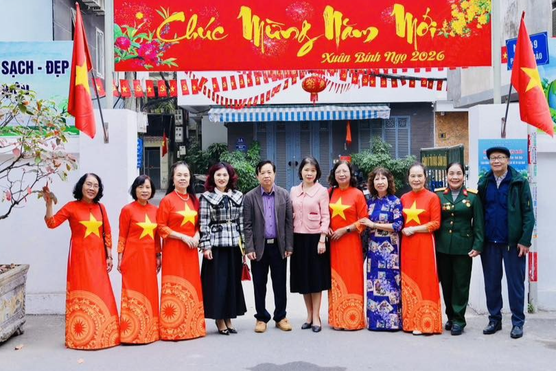 Hà Nội: Rộn ràng công trình, phần việc chào mừng Đại hội XIV