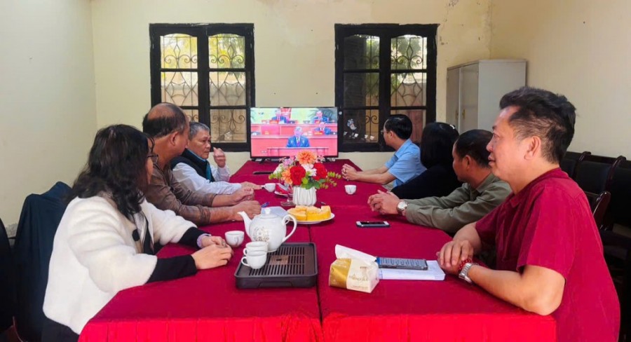 Chi bộ MTTQ phường theo dõi phiên họp