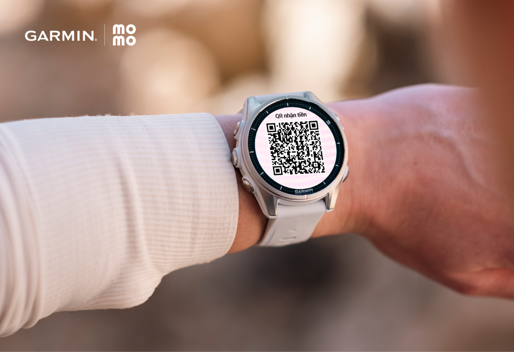 Garmin tích hợp MoMo, mang đến trải nghiệm thanh toán một chạm tiện lợi hơn ngay trên cổ tay