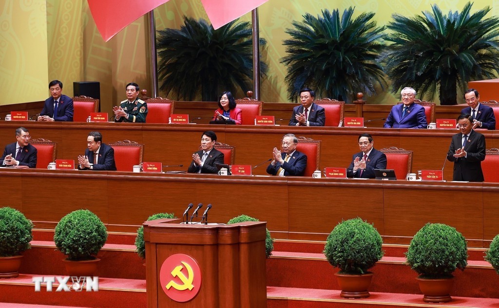 Thông cáo báo chí ngày làm việc thứ hai Đại hội XIV của Đảng