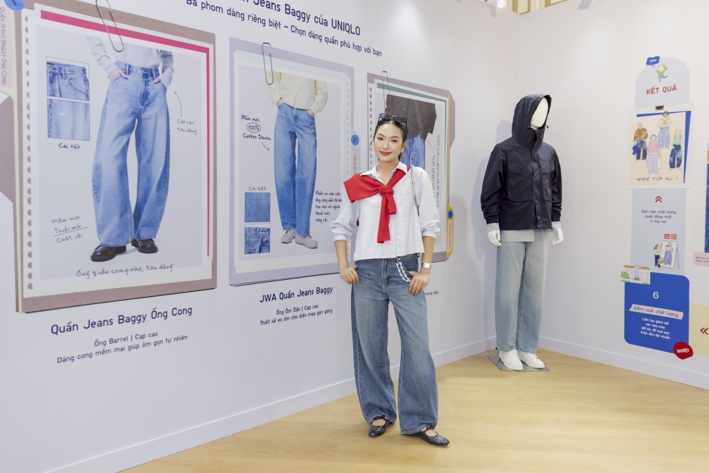 Sau sức hút trên toàn thế giới của chiếc Quần Jeans Baggy Ống Cong, mùa này, UNIQLO tiếp tục bổ sung những kiểu dáng jeans mới hợp xu hướng vào BST. Sau sức hút trên toàn thế giới của chiếc Quần Jeans Baggy Ống Cong, mùa này, UNIQLO tiếp tục bổ sung những kiểu dáng jeans mới hợp xu hướng vào BST.