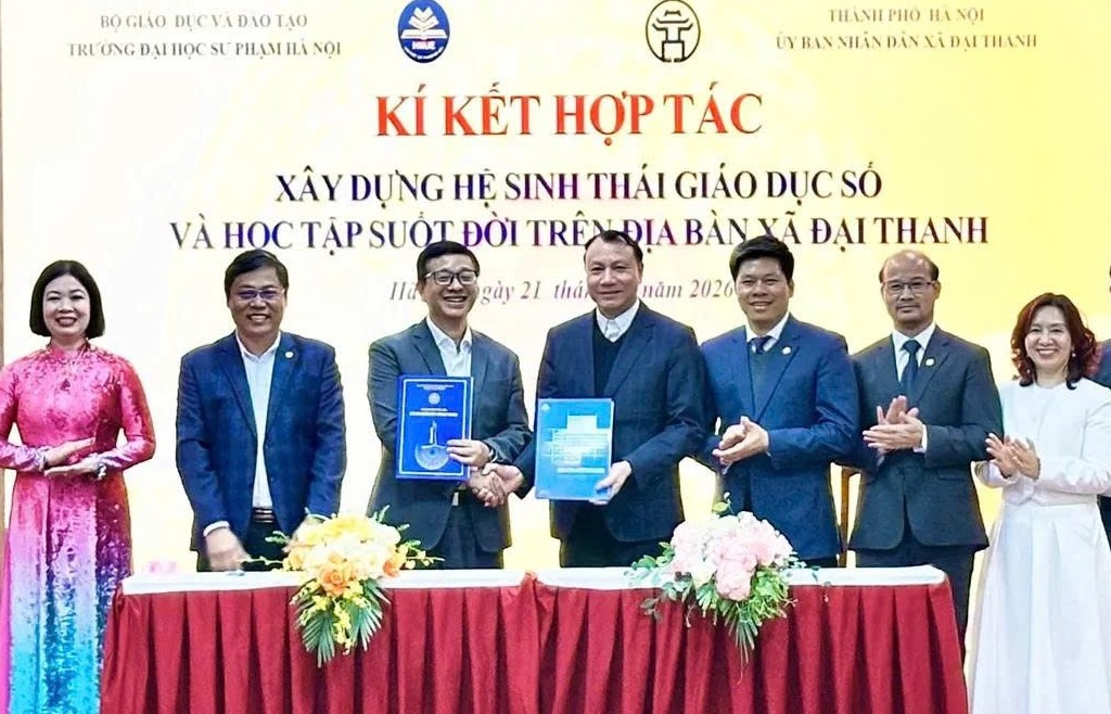 Xã Đại Thanh hướng tới mục tiêu xây dựng hệ sinh thái giáo dục số