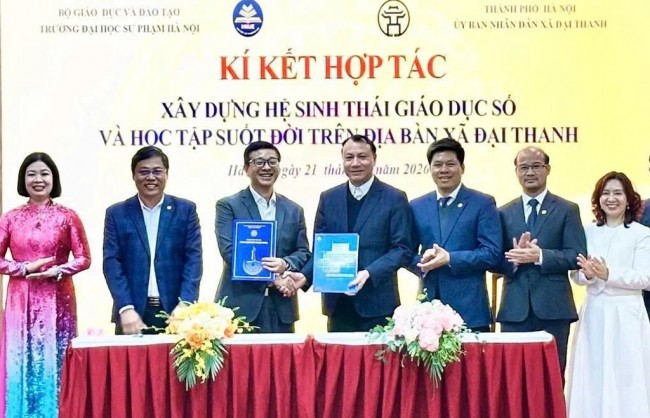 Xã Đại Thanh hướng tới mục tiêu xây dựng hệ sinh thái giáo dục số