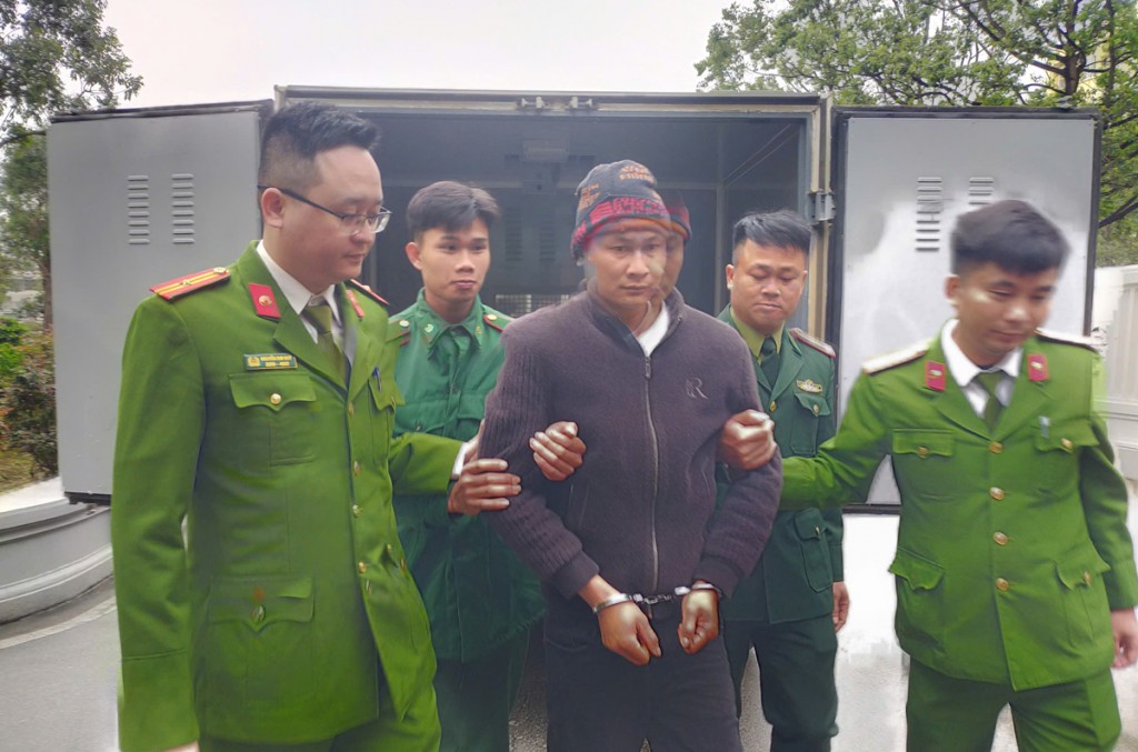 Đối tượng Chankhone Suwanaphone bị bắt giữ.