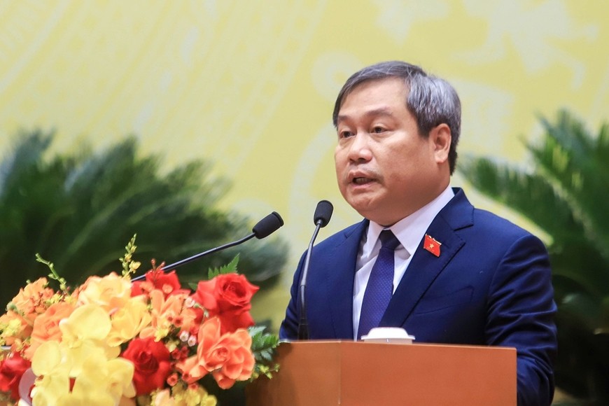 Đồng chí Vũ Đại Thắng, Ủy viên Trung ương Đảng, Phó Bí thư Thành ủy, Chủ tịch UBND thành phố Hà Nộ Đồng chí Vũ Đại Thắng, Ủy viên Trung ương Đảng, Phó Bí thư Thành ủy, Chủ tịch UBND thành phố Hà Nộ