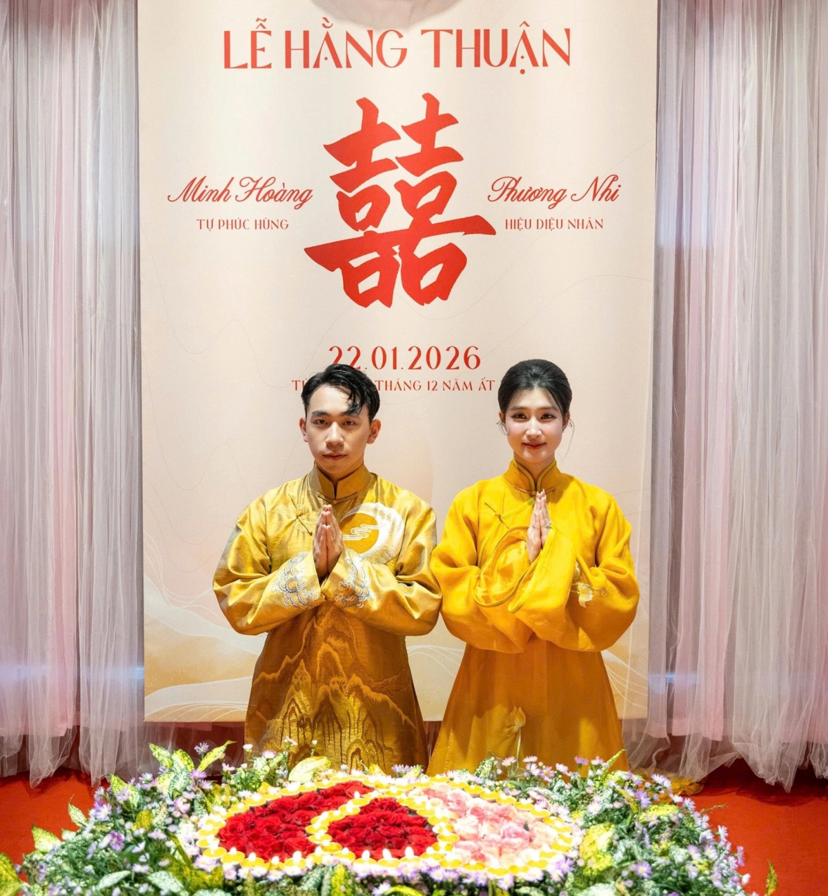 lễ hằng thuận của Á hậu phương nhi và thiếu gia minh hoàng hình ảnh 2 le hang thuan cua A hau phuong nhi va thieu gia minh hoang hinh anh 2