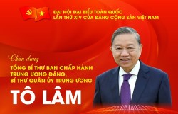Chân dung đồng chí Tổng Bí thư Đảng Cộng sản Việt Nam Tô Lâm