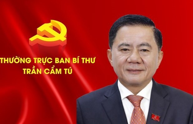 Đồng chí Trần Cẩm Tú tái giữ chức Thường trực Ban Bí thư Trung ương Đảng khóa XIV