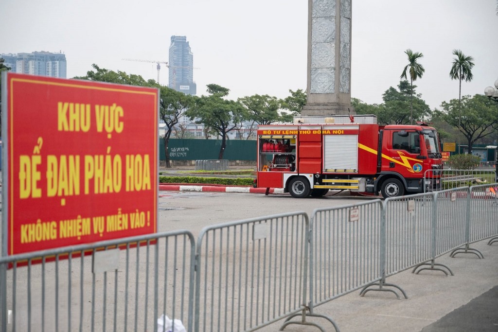 Hà Nội sẵn sàng cho màn pháo hoa nghệ thuật lớn nhất lịch sử