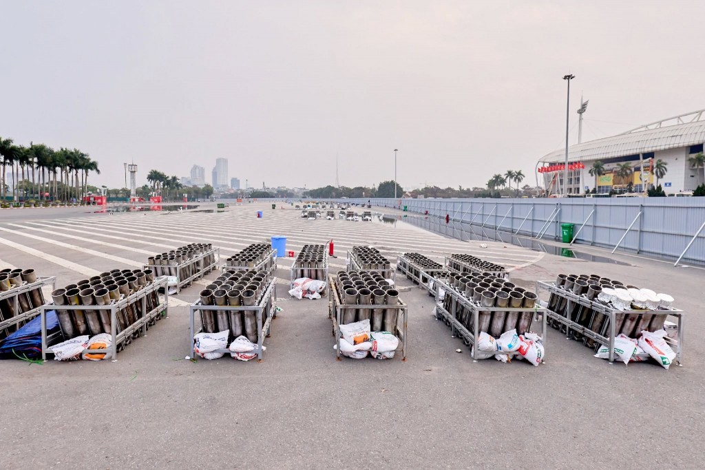 Hà Nội sẵn sàng cho màn pháo hoa nghệ thuật lớn nhất lịch sử