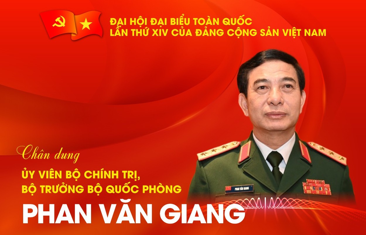 Đại tướng Phan Văn Giang được bầu vào Bộ Chính trị khóa XIV