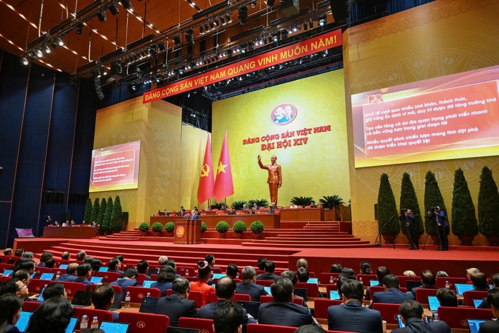 Thông báo về điện mừng Đại hội XIV của Đảng