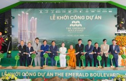 Chính thức khởi công dự án Khu căn hộ cao cấp The Emerald Boulevard