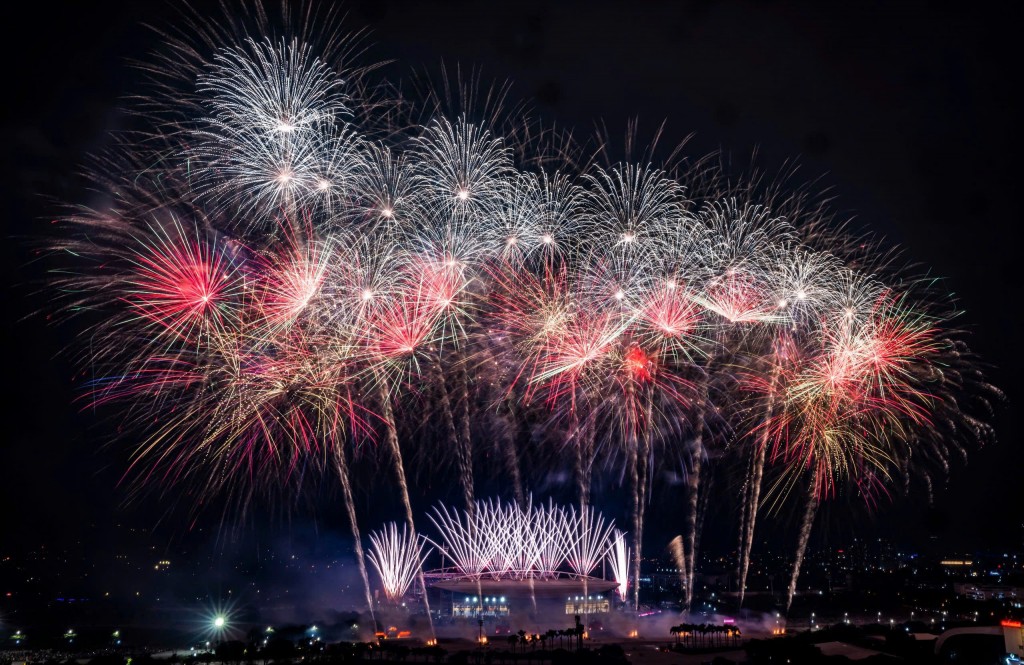 Phú Quốc, Đà Nẵng, Sun Group mang cả bầu trời pháo hoa đỉnh cao ra Thủ đô