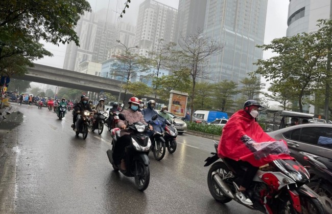 Bắc Bộ rét, sáng sớm có mưa phùn và sương mù