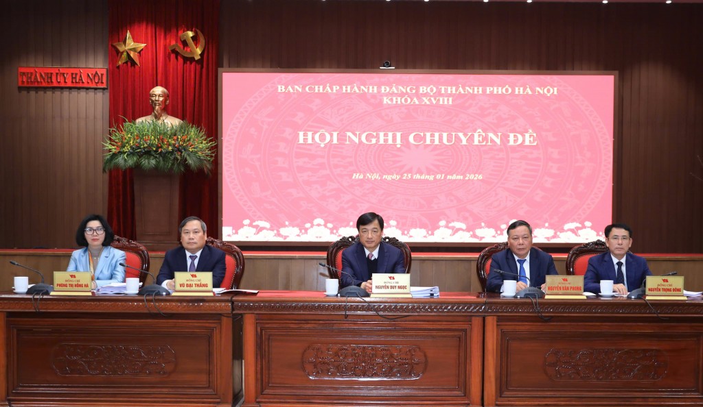 Ban Chấp hành Đảng bộ TP Hà Nội cho ý kiến về 4 nội dung quan trọng, cấp thiết