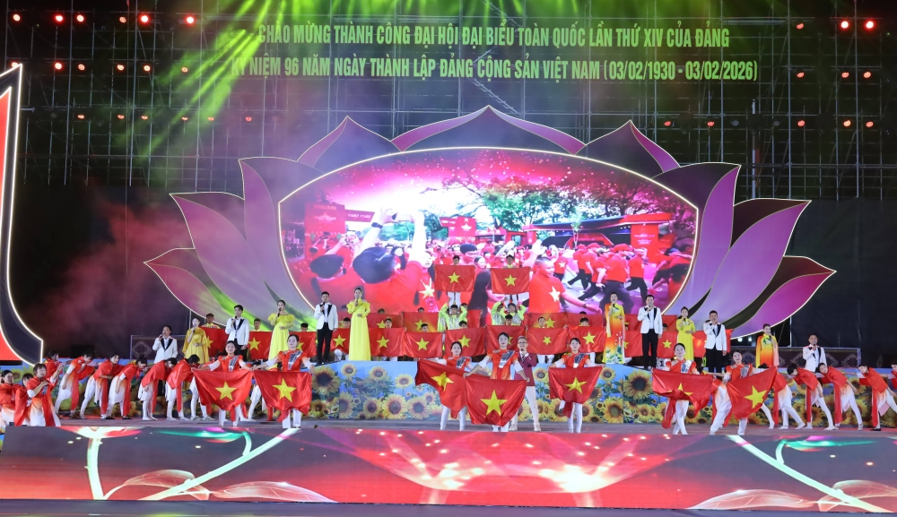 Lào Cai: Chương trình nghệ thuật đặc biệt chào mừng thành công của Đại hội XIV của Đảng Lào Cai: Chương trình nghệ thuật đặc biệt chào mừng thành công của Đại hội XIV của Đảng